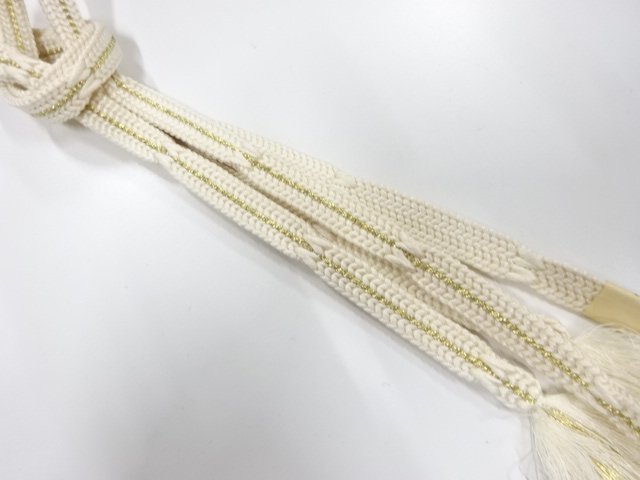 JAPANESE KIMONO / HAND-TIED OBIJIME